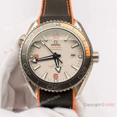 Best Replica Omega Seamaster Planet Ocean 600 Automatic Watch - White Dial